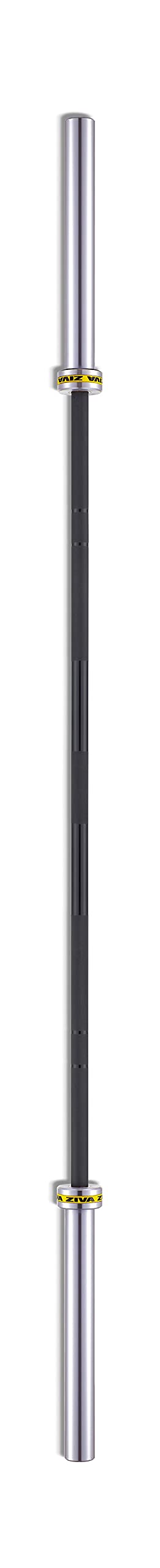 ZIVA Performance 7-Foot Olympic Barbell - Premium Olympic Weight Lifting Bar for Strength Training & Powerlifting - Fits 2