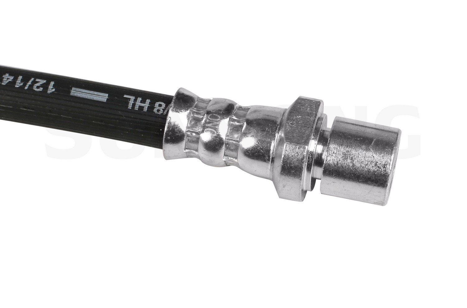 Sunsong 2203657 Brake Hydraulic Hose - High Performance Replacement Brake Line for Cars & Trucks - Durable DOT Approved Braking System Hose for Safe Driving in All Conditions