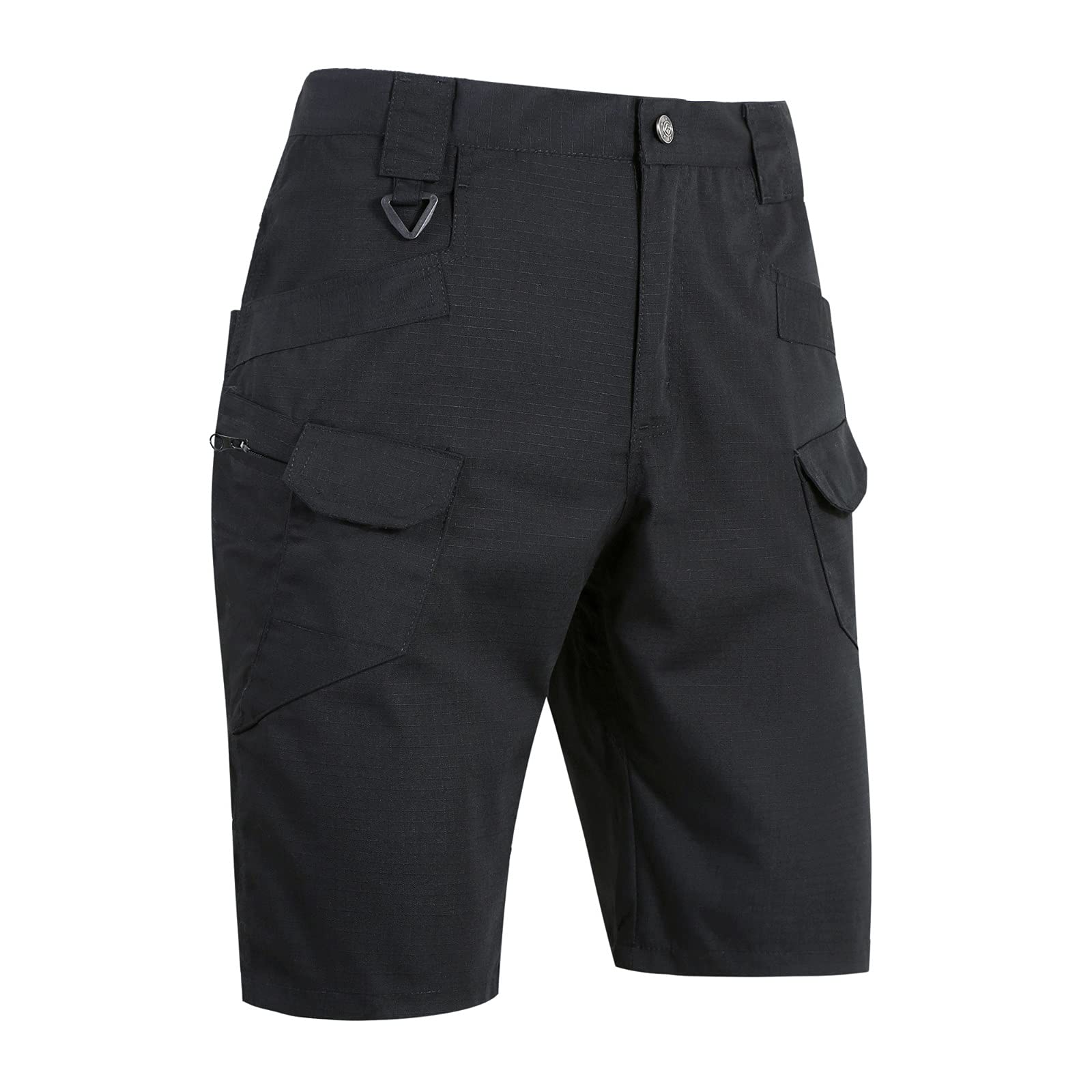 Men's Classic Twill Relaxed Fit Camouflage Cargo Shorts - Spring Summer Workwear & Casual Pants for Outdoor Activities, Hiking and Travel