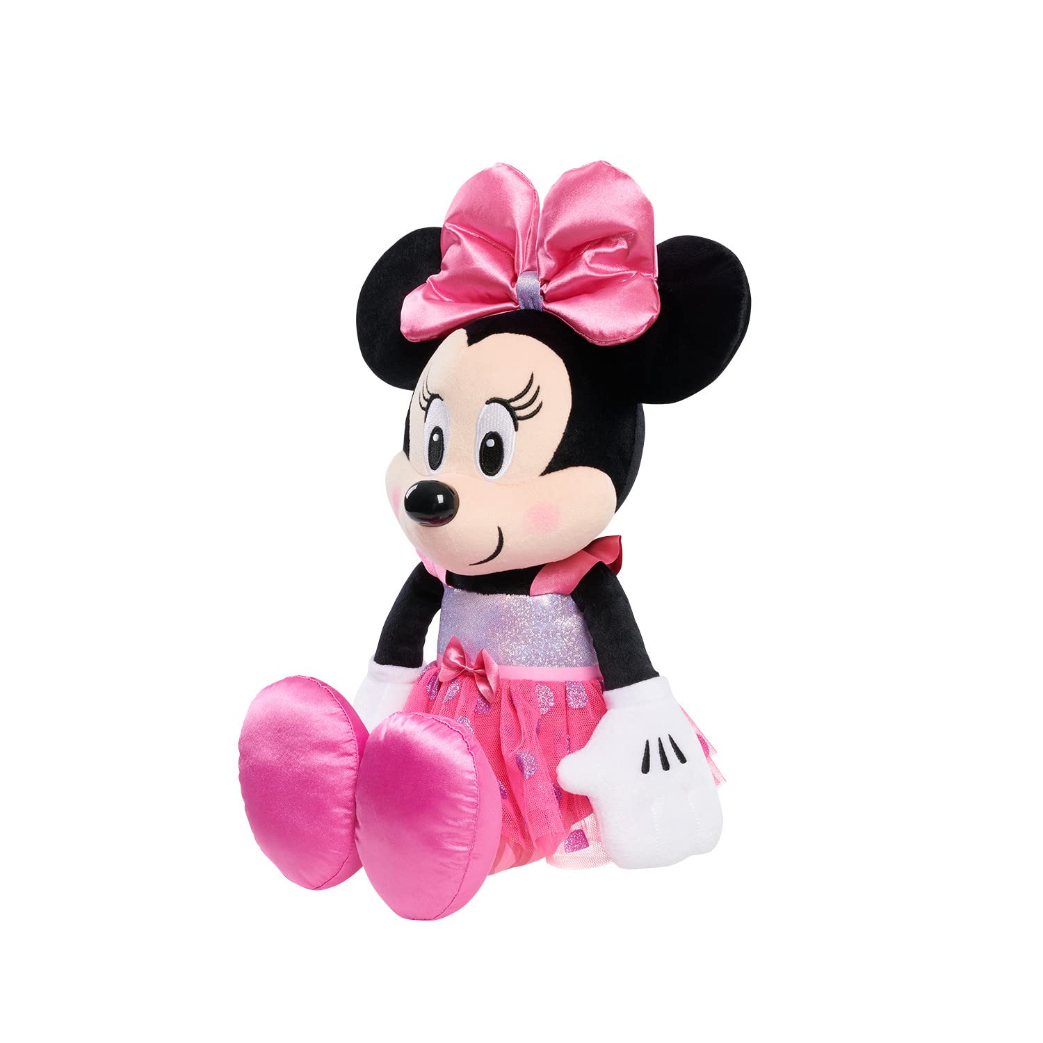 Disney Junior Minnie Mouse Ballerina 19 Inch Plush Stuffed Animal Toy - Perfect for Kids' Bedtime, Birthday Gifts & Disney Collectibles