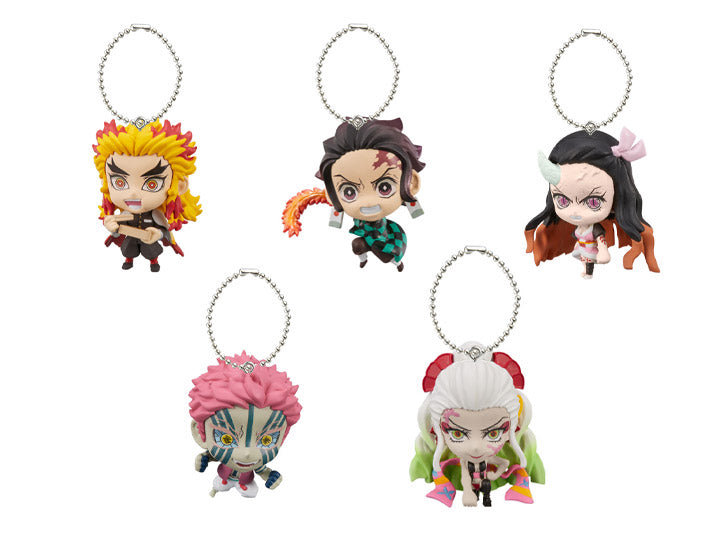 Bandai Demon Slayer: Kimetsu no Yaiba SD Mascot Vol. 5 Trading Figures - Sealed Box Set of 10 Cute Mini Collectibles | Perfect for Anime Fans, Gift Giving & Display Collection