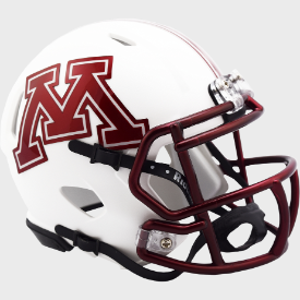 Minnesota Gophers Riddell Speed Mini Helmet - Authentic Collectible Football Memorabilia - Perfect for Fans, Display, and Gifting