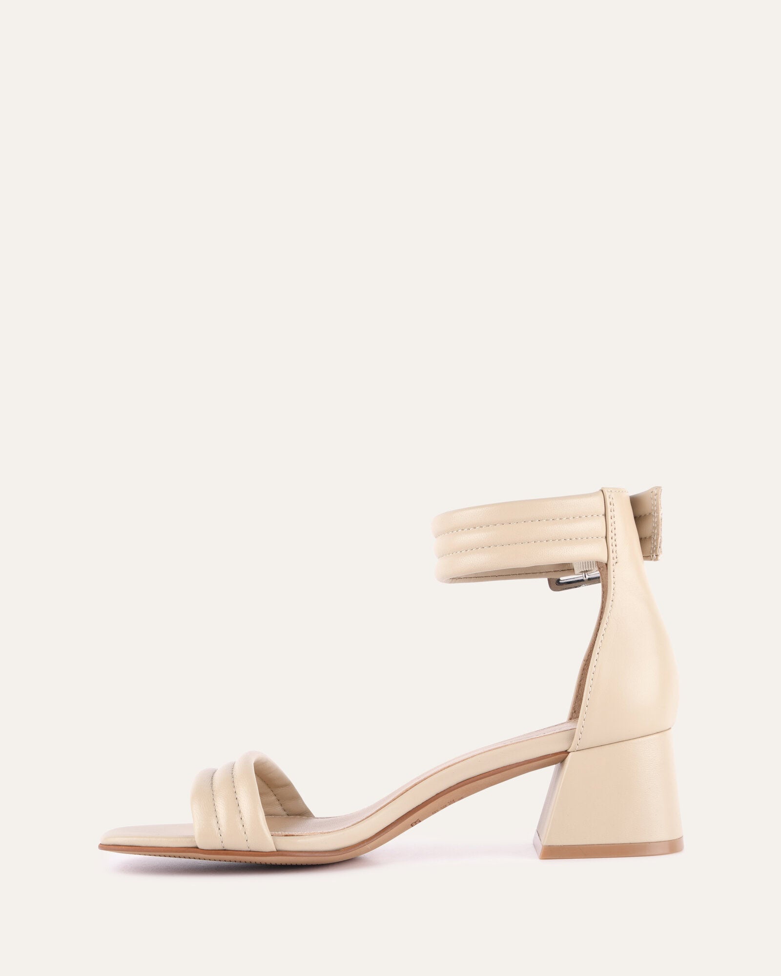 LYRIC Women's Mid Heel Sandals - Genuine Leather Strappy Summer Sandals for Beach, Wedding & Casual Outings