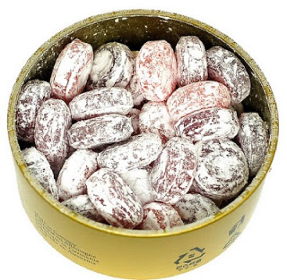 Premium Cavendish & Harvey German Fruit Hard Candy (3-Pack) - Sour Cherry Drops - 5.3oz Tin - Imported Gourmet Sweets for Office, Gifts & Travel Snacks