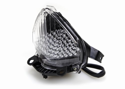 Sequential LED Tail Lights Clear Lens for Honda CBR500R CB500X CB500F 2013-2015 - High Visibility Brake Lights for Night Riding & Enhanced Safety