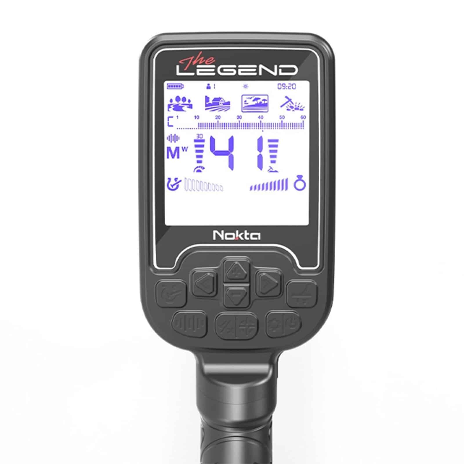 Nokta The Legend SMF Metal Detector with LG30 12