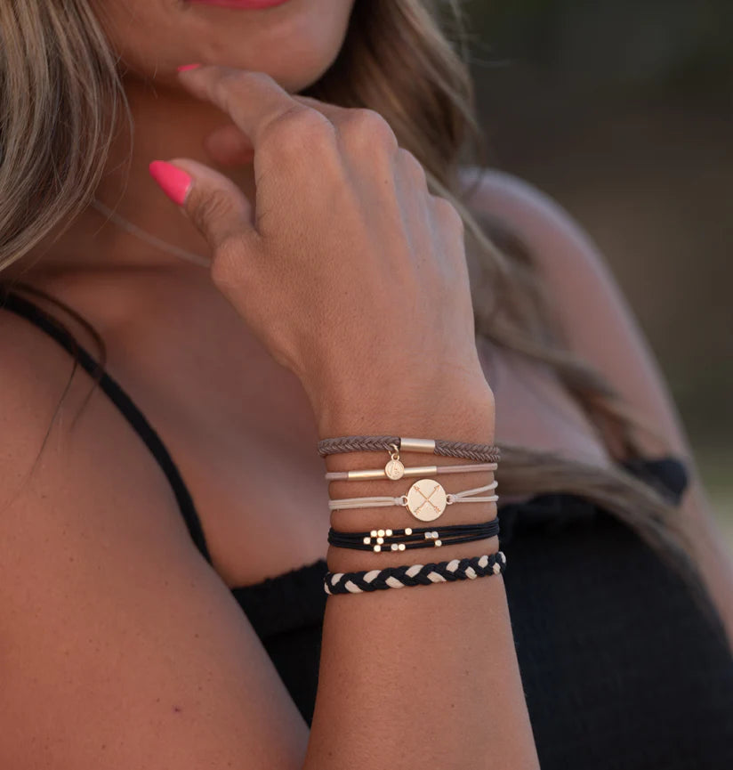 Focus Hair Tie Bracelet - Adjustable Wristband for Women & Girls - Perfect for Gym, Yoga, Running & Everyday Use