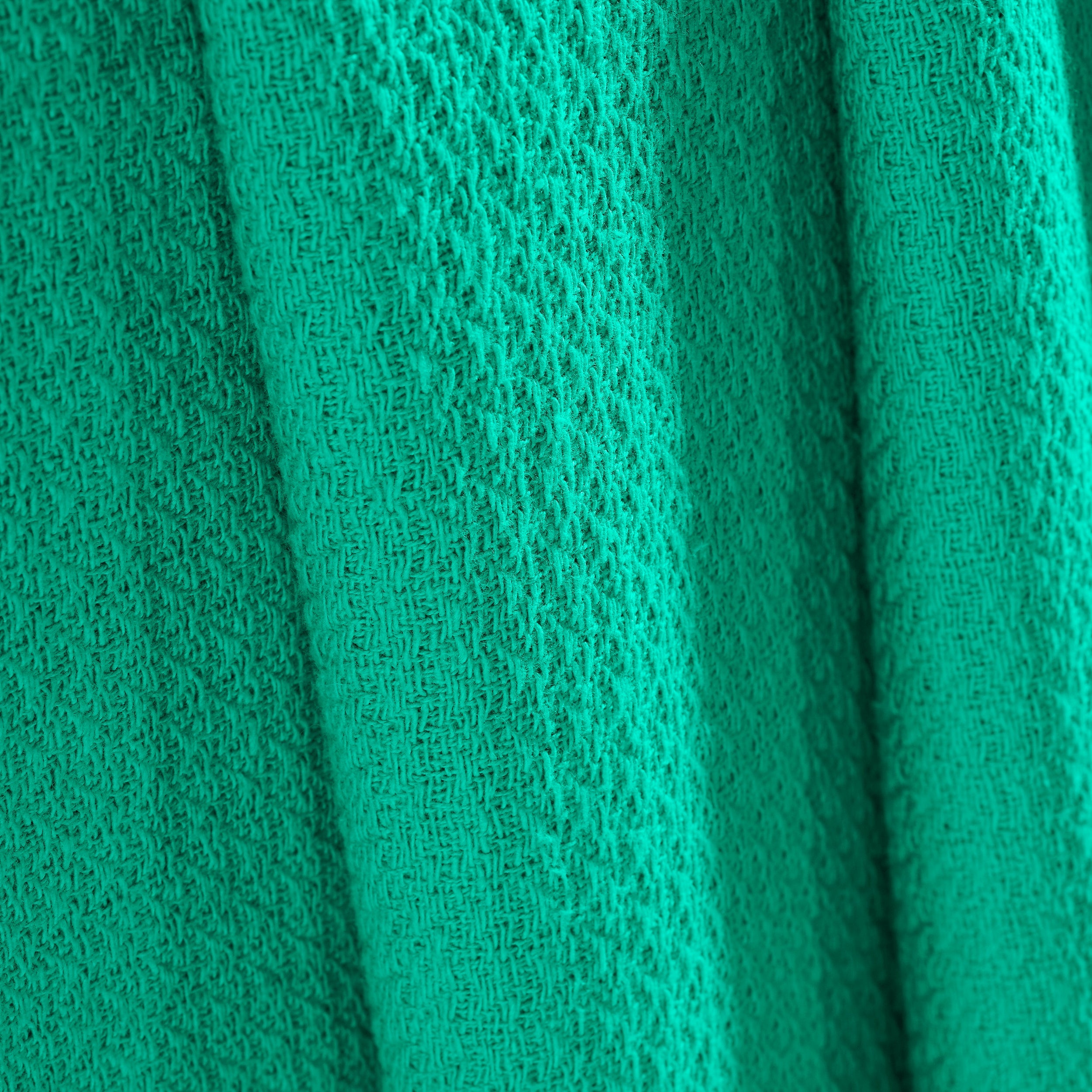 Premium Textured Cotton Waffle Weave Blanket - Soft & Breathable Throw for Bed, Sofa & Couch - Cozy Home Decor Gift for All Seasons