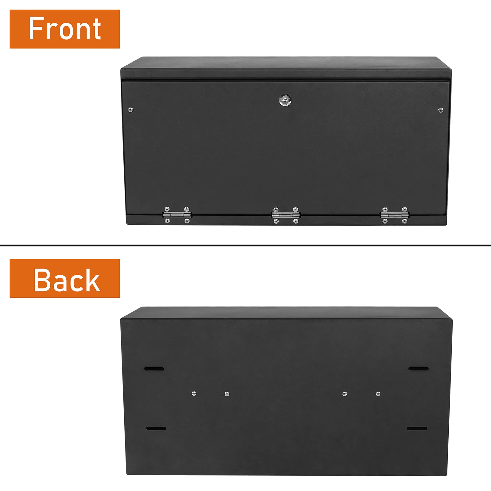 Hooke Road Wrangler Tailgate Table Storage Lock Box for Jeep Wrangler TJ 1997-2006 | Heavy Duty Organizer for Camping Gear & Off-Road Accessories | Perfect for Outdoor Adventures & Jeep Enthusiasts
