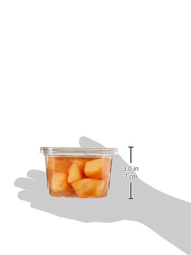 Fresh Cut Cantaloupe Melon - 10 Oz | Sweet & Juicy Pre-Cut Fruit | Perfect for Snacks, Smoothies & Fruit Salads | Amazon Fresh Brand
