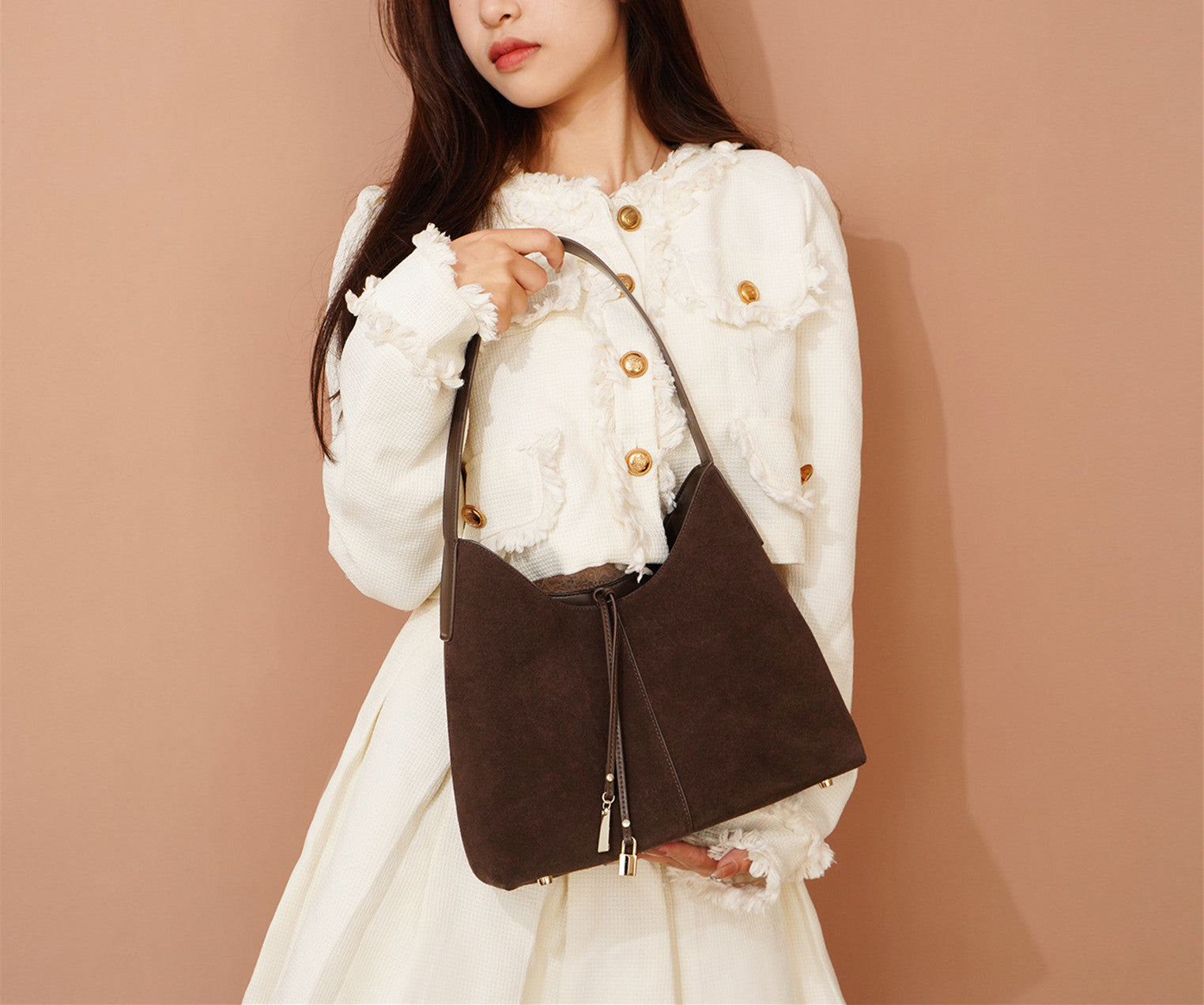Stylish Women's Leather Handbag for Work & Travel - Elegant City Shoulder Bag - Perfect for Office, Commuting & Shopping