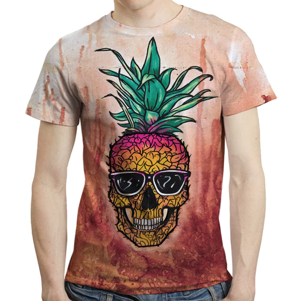 3D Printed Graphic T-Shirt for Men - Comfortable Cotton Tee with Unique Designs (Sizes S-3XL) | Casual Wear, Street Fashion & Everyday Outfits
