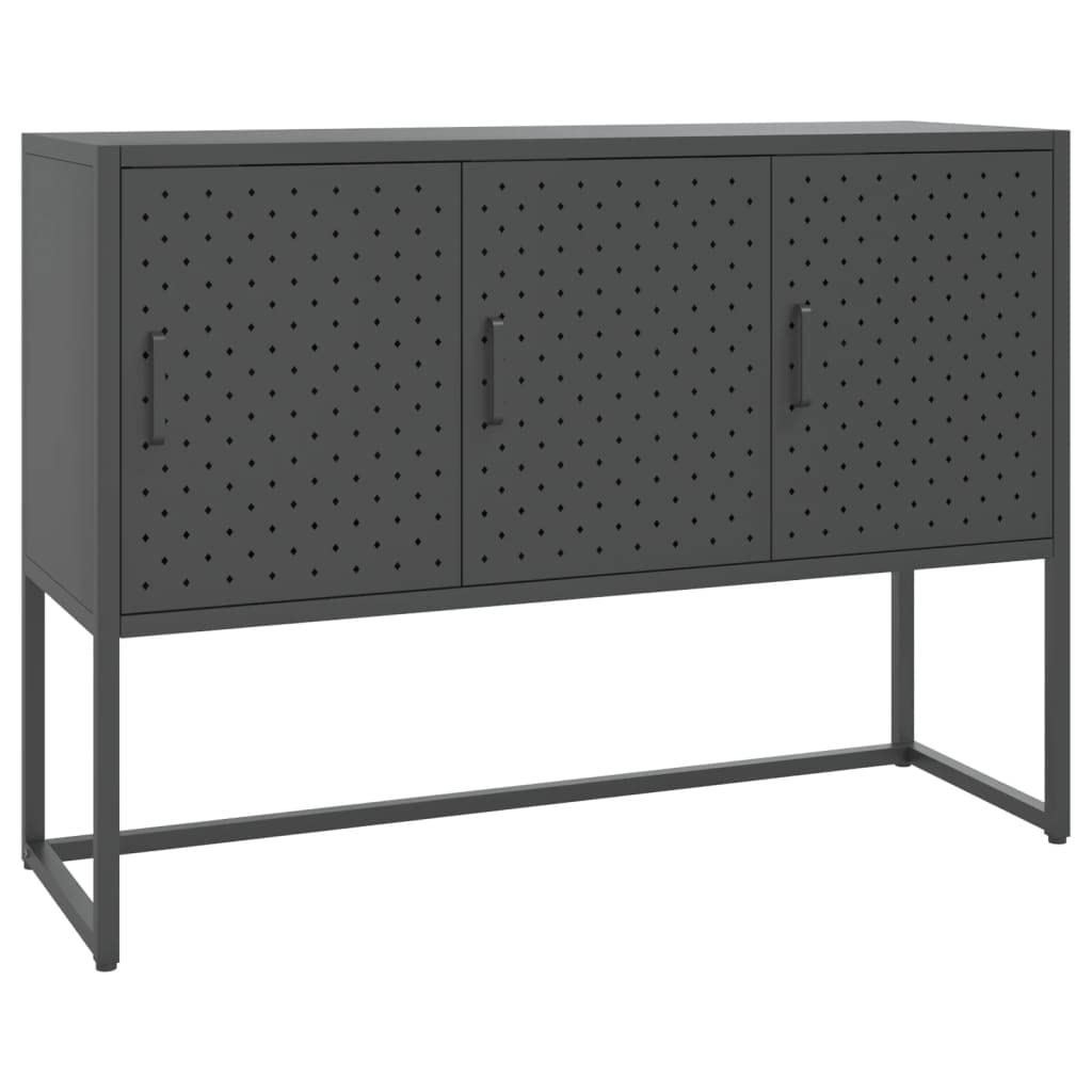 Industrial Style Sideboard Console Table with Storage - 41.3