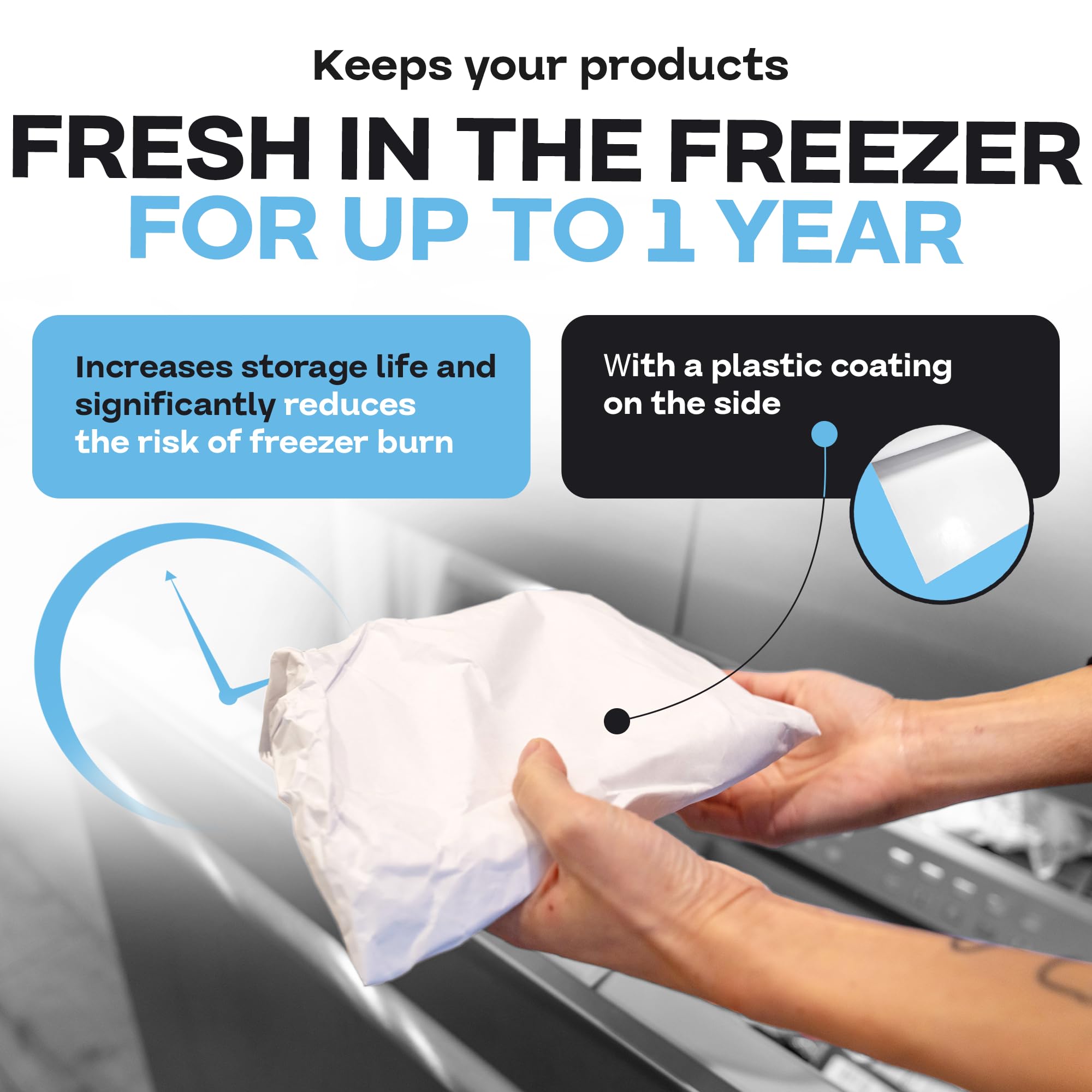 IDL Packaging Freezer Paper Roll 24