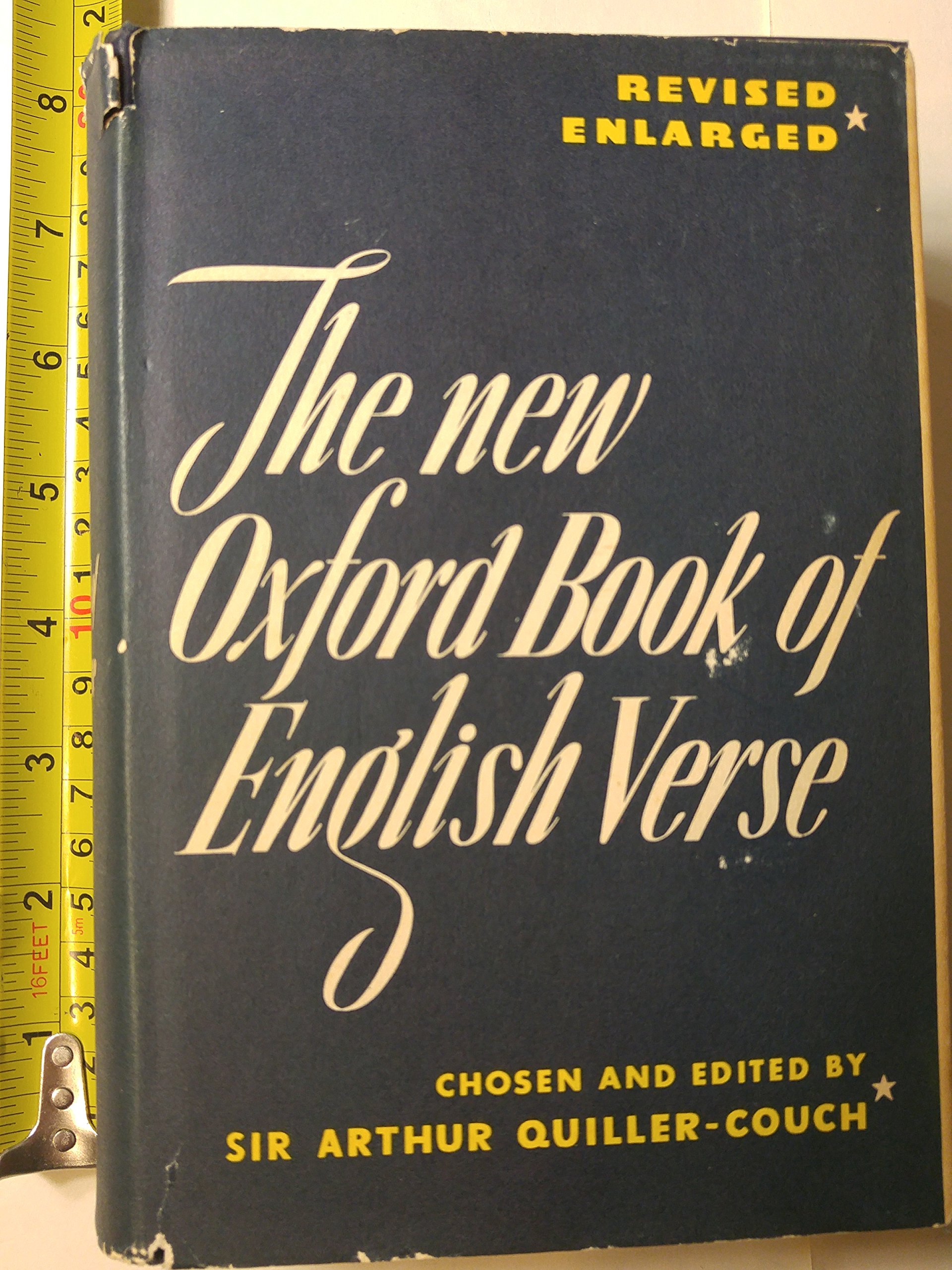 The New Oxford Book of English Verse - Classic Poetry Collection for Literature Lovers, Students & Educators - Perfect for Study, Gift Giving & Home Library Decor