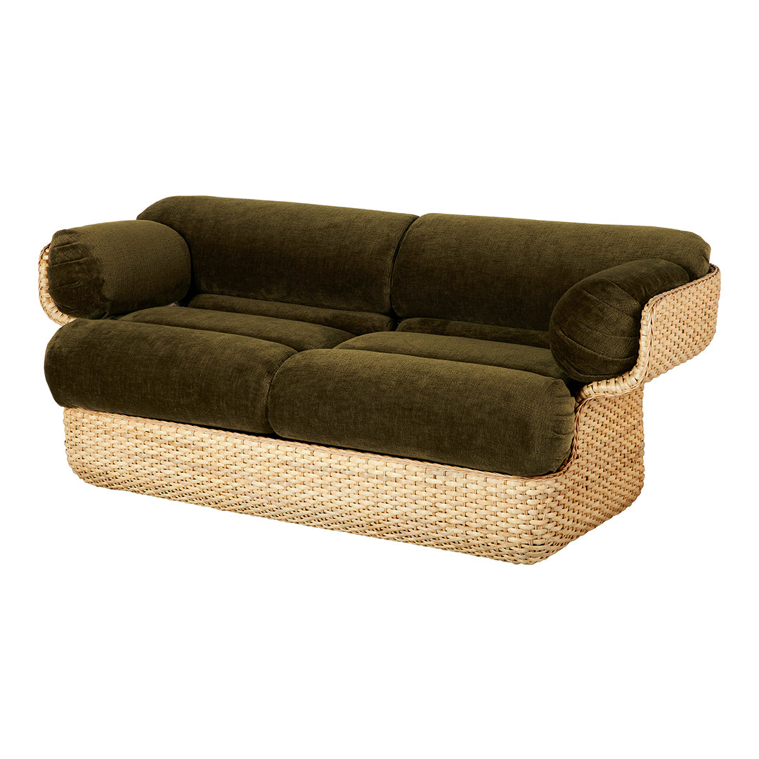 Gubi Joe Colombo Basket Sofa - Mid-Century Modern Lounge Chair for Living Room, Office & Lounge Areas