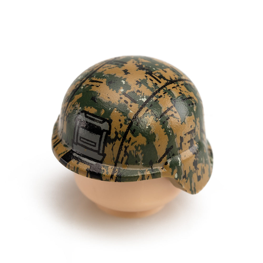 USMC Woodland MARPAT MCH Helmet Cover - Tactical Military Gear for Outdoor Hunting & Airsoft - Perfect for Camouflage & Field Operations
