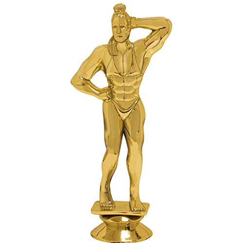 Custom Engraved Female Bodybuilding Trophies - 7.25