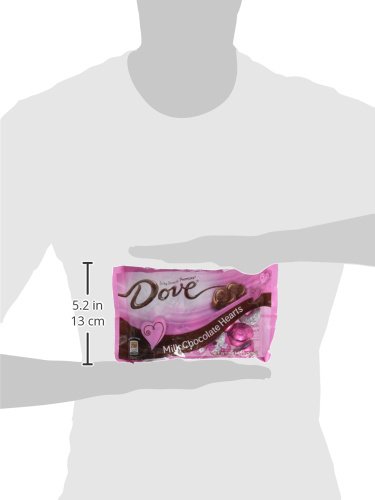 Dove Valentine's Heart Promises Milk Chocolate - 8.87 oz (251g) Romantic Gift Box for Valentine's Day, Anniversary & Love Celebrations