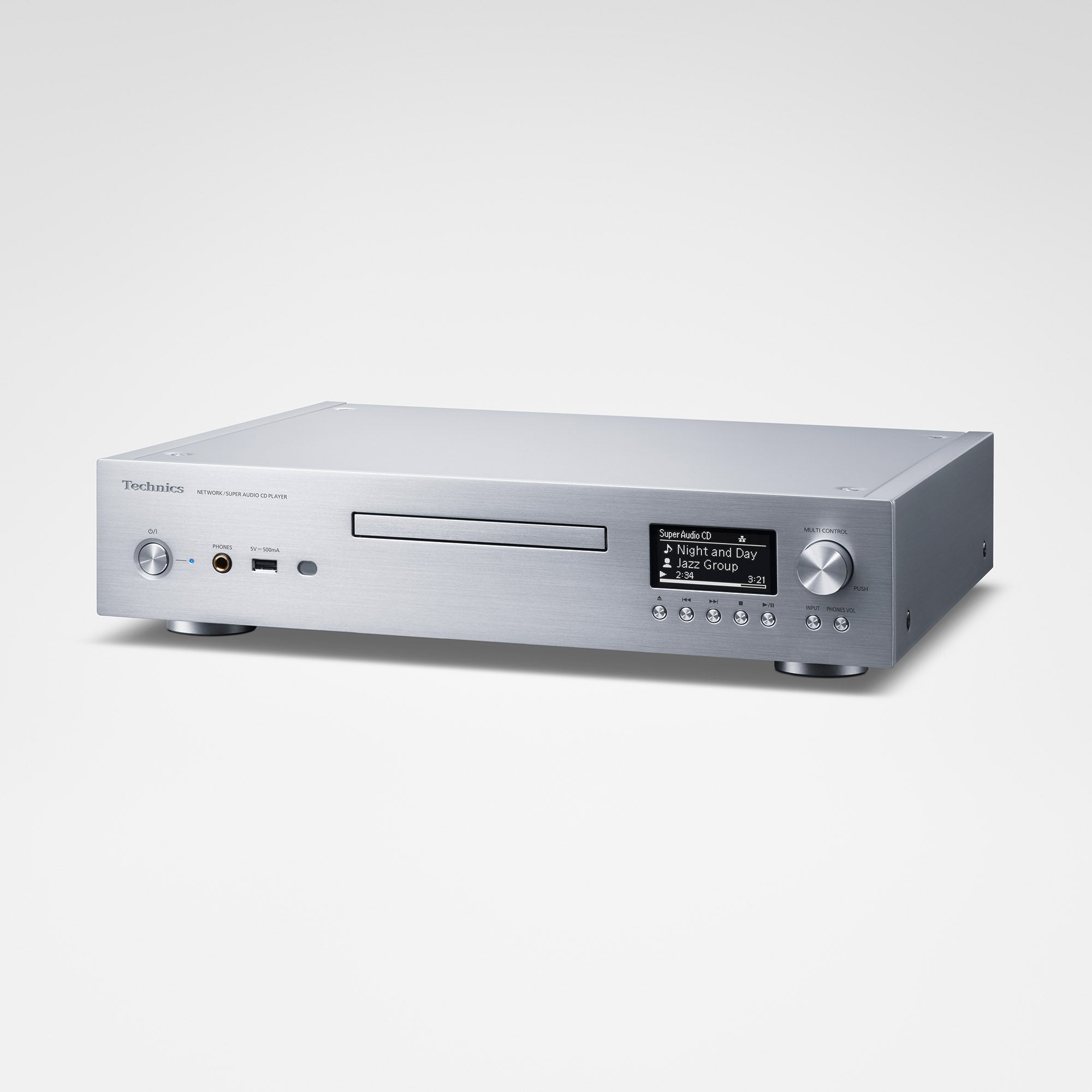 Technics SL-G700M2 Hi-Res Network Audio & SACD Player - Premium Home Audio System for Music Lovers & Audiophiles