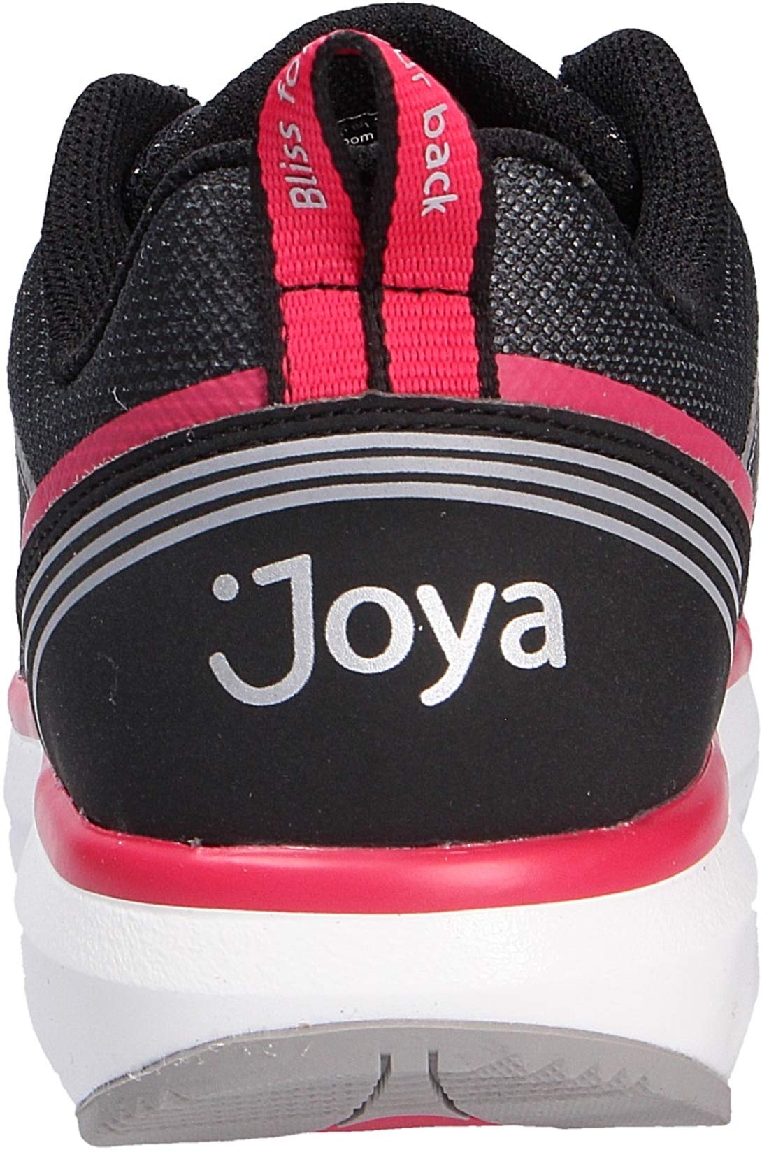 JOYA ID Zoom II Women's Black & Pink Textile Walking Shoes - Lightweight Comfortable Sneakers for Women, Perfect for Walking, Running, Gym Workouts and Daily Wear