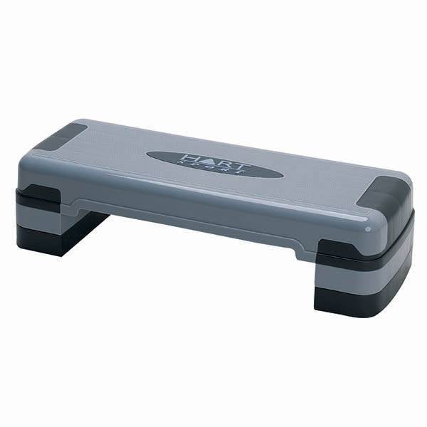HART Small Aerobics Steps - Adjustable Workout Stepper for Home Exercise, Cardio Training & Fitness - Perfect for Aerobics, Step Workouts & Home Gym