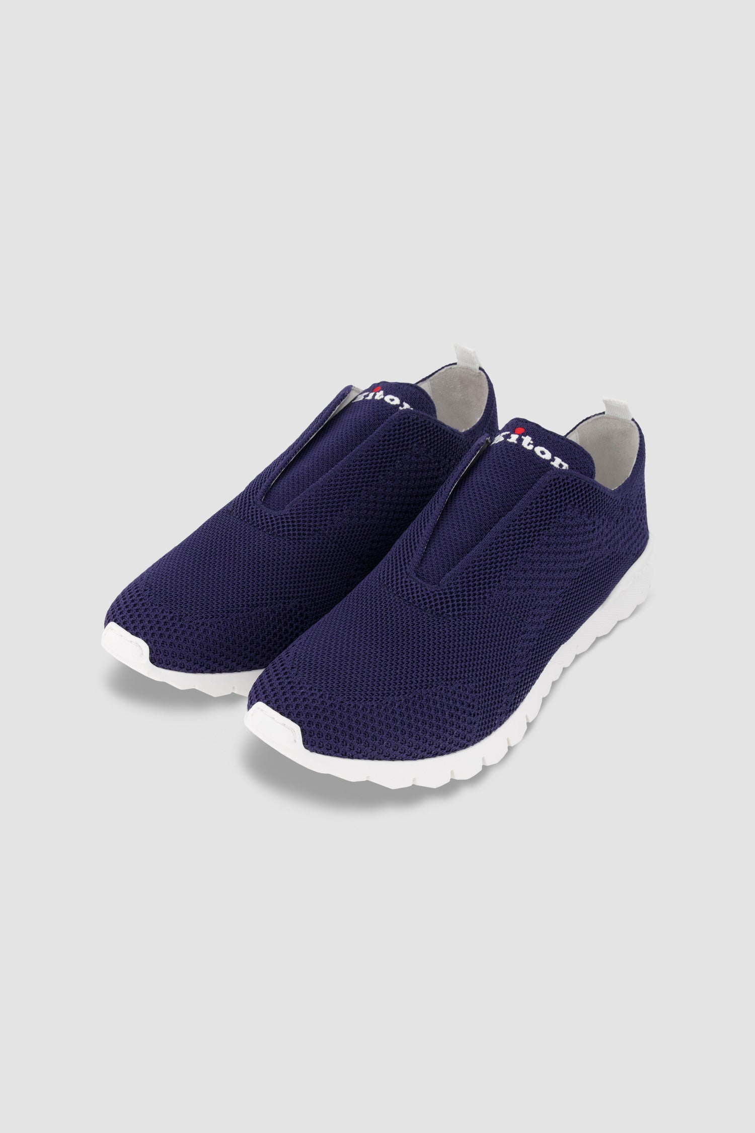 Premium Kiton Navy Blue Sneakers for Men - Comfortable & Stylish Casual Shoes for Walking, Travel & Everyday Wear
