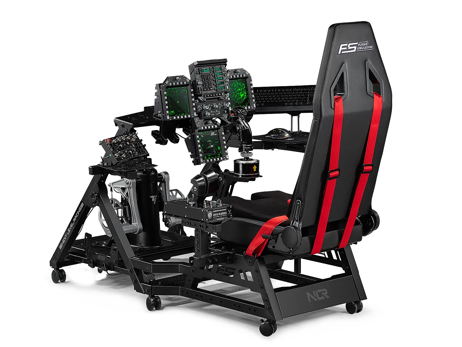 Next Level Racing Flight Stand Pro - Adjustable Flight Simulator Stand for PC & Console Gaming | Perfect for Home Cockpit Setup & Flight Training