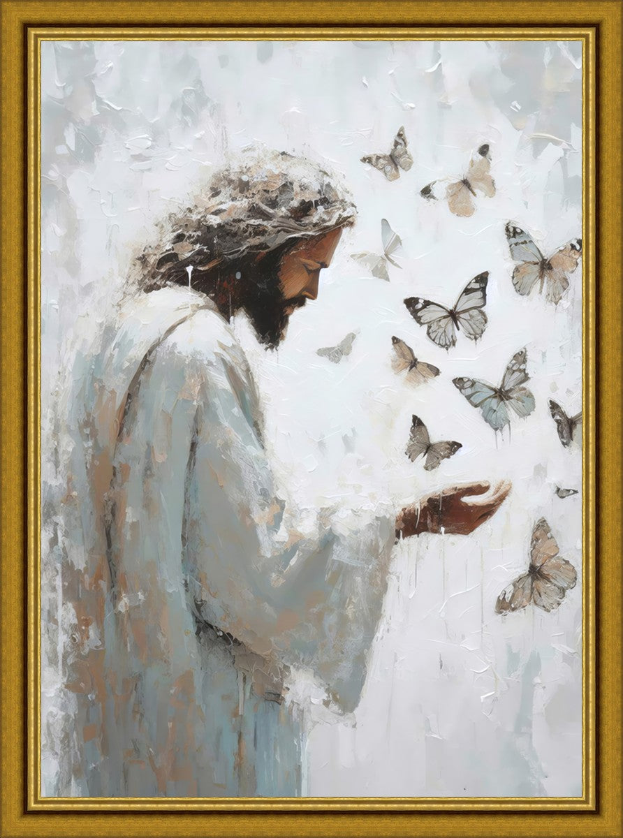 Elegant Butterfly Wings Large Wall Art Decor - Perfect for Living Room, Bedroom, or Office Decoration
