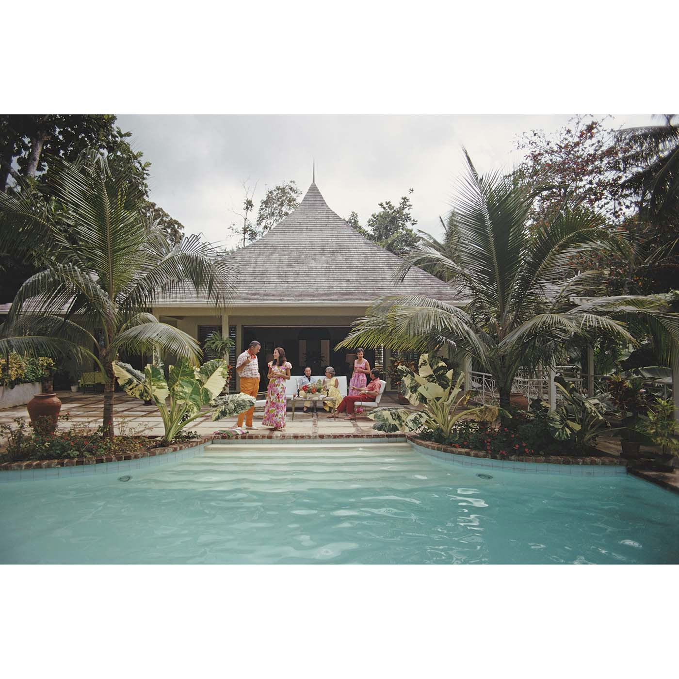 Slim Aarons Ocho Rios Jamaica Vintage Beach Photography Print - Wall Art Decor for Living Room, Office & Coastal Style Homes