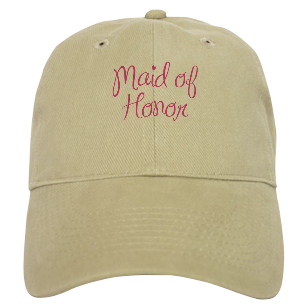 Maid of Honor Cap - Adjustable Baseball Hat for Weddings & Parties