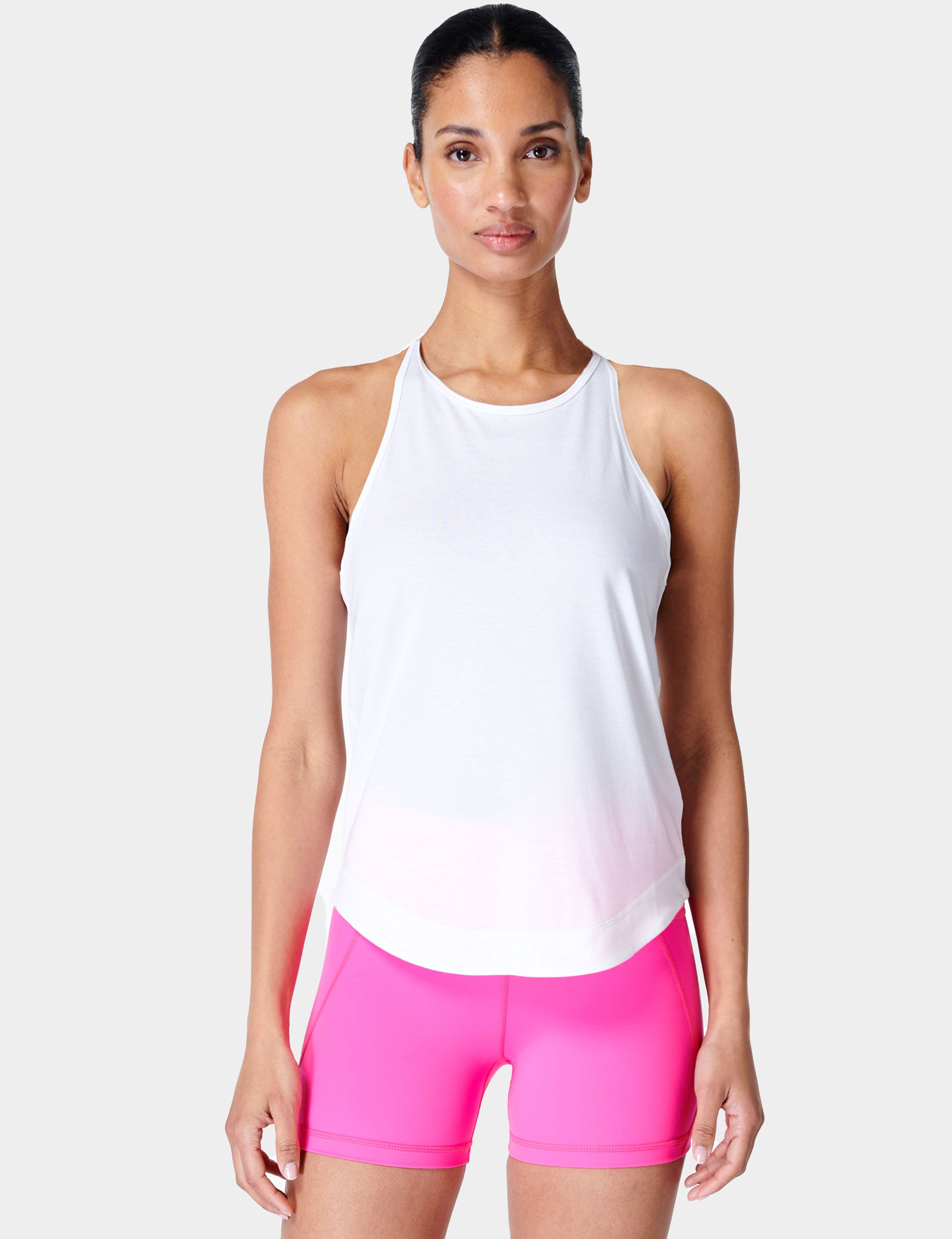 Breathe Easy Run Vest - Lightweight Reflective Running Vest for Men & Women - White - Perfect for Jogging, Cycling & Outdoor Sports