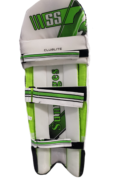 SS CLUBLITE AMBI Cricket Batting Pads - Left & Right Handed Protective Gear for Practice & Matches - Perfect for Training, Coaching & Competitive Play