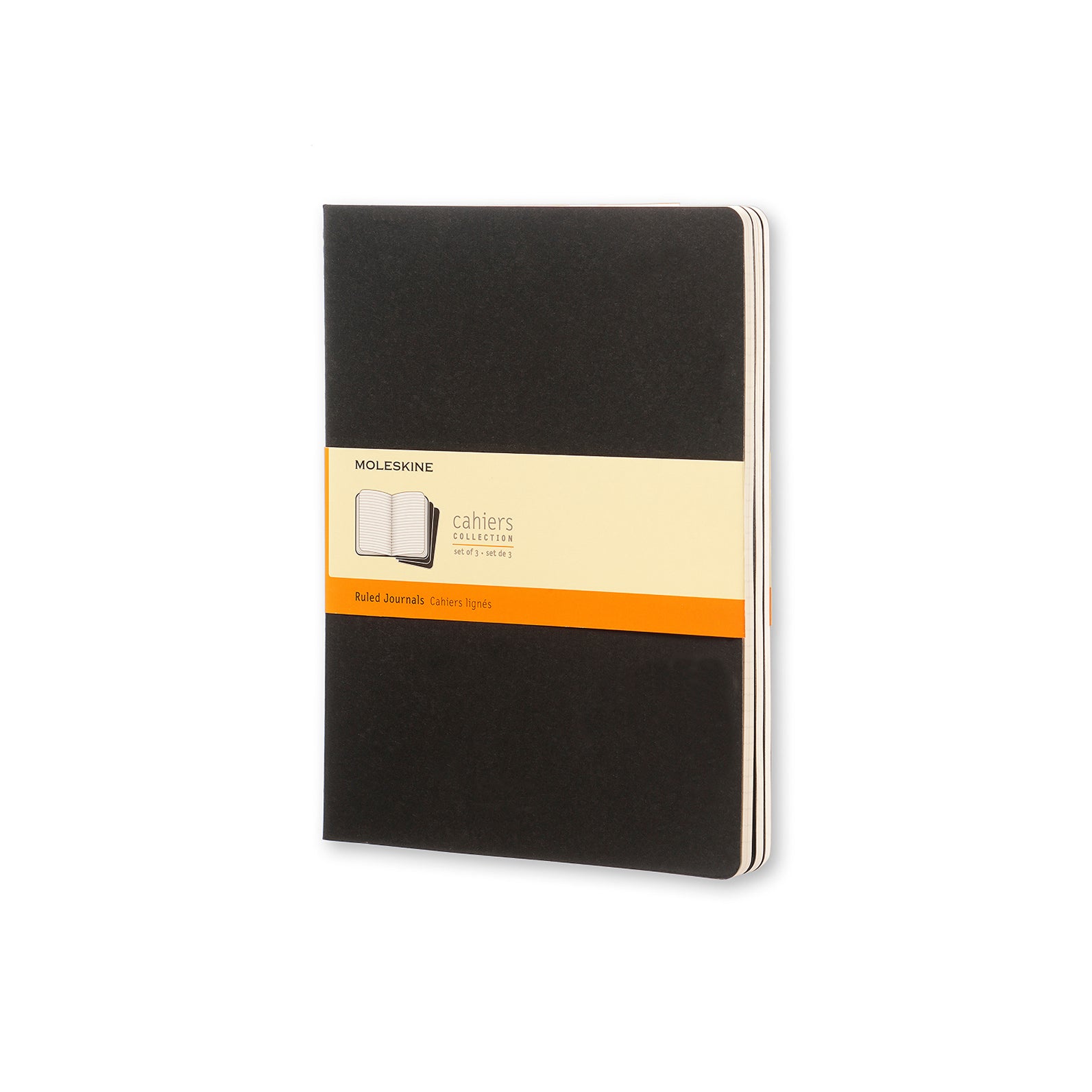 Premium Cahier Extra Large Notebook Set - A5 Size, 3-Pack, 120gsm Thick Paper, Dotted Grid - Perfect for Journaling, Sketching & Bullet Journaling, Ideal for Students, Artists & Professionals