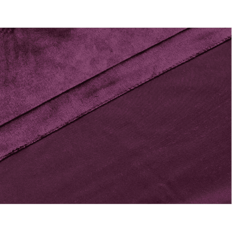 Luxury Blackout Velvet Curtains with Tassel Trim - Purple, Thermal Insulated Drapes for Bedroom & Living Room, European Style Elegant Window Treatment for Home Decor