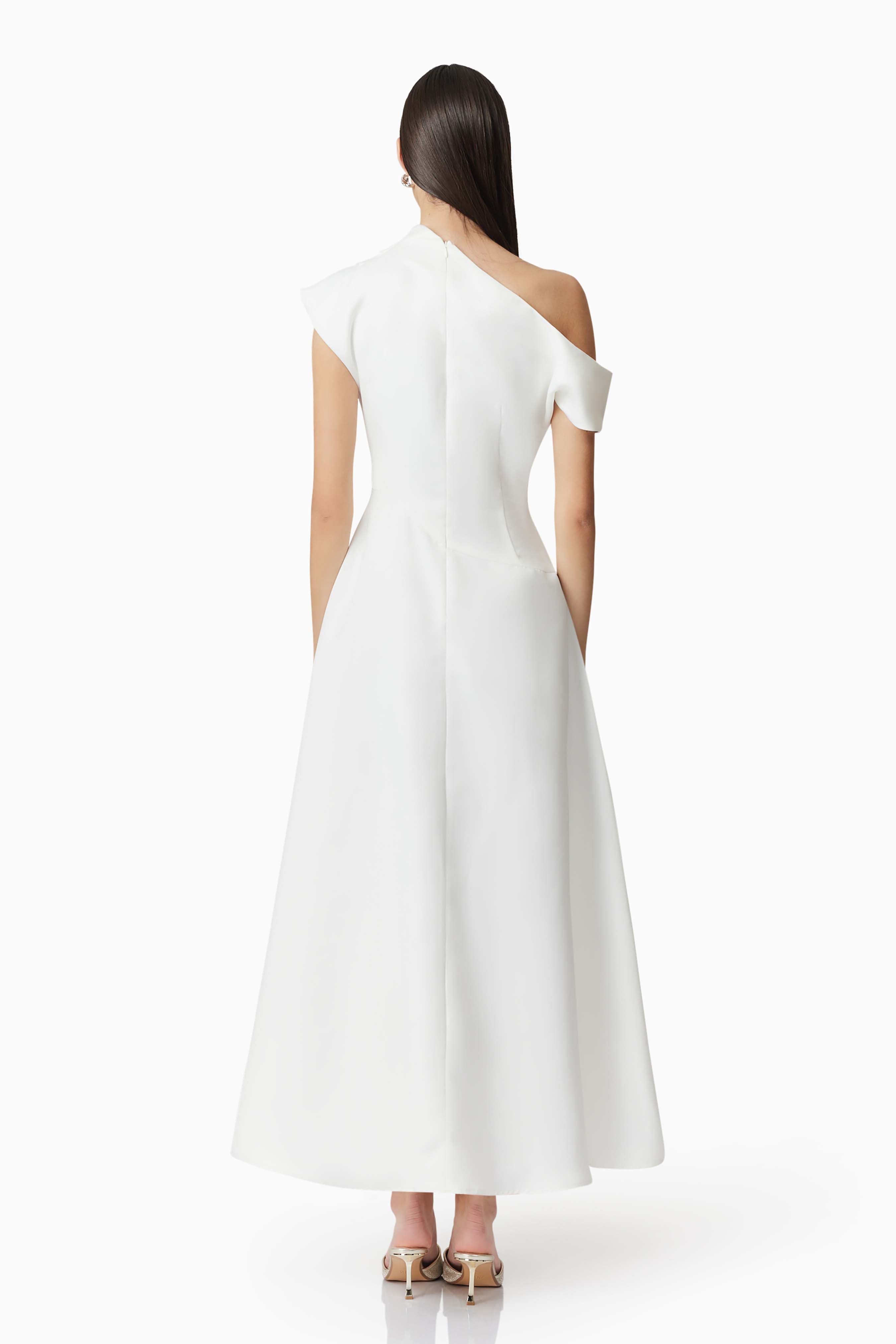 Elegant Marissa Ivory Gown for Women - Perfect for Weddings, Prom & Special Occasions