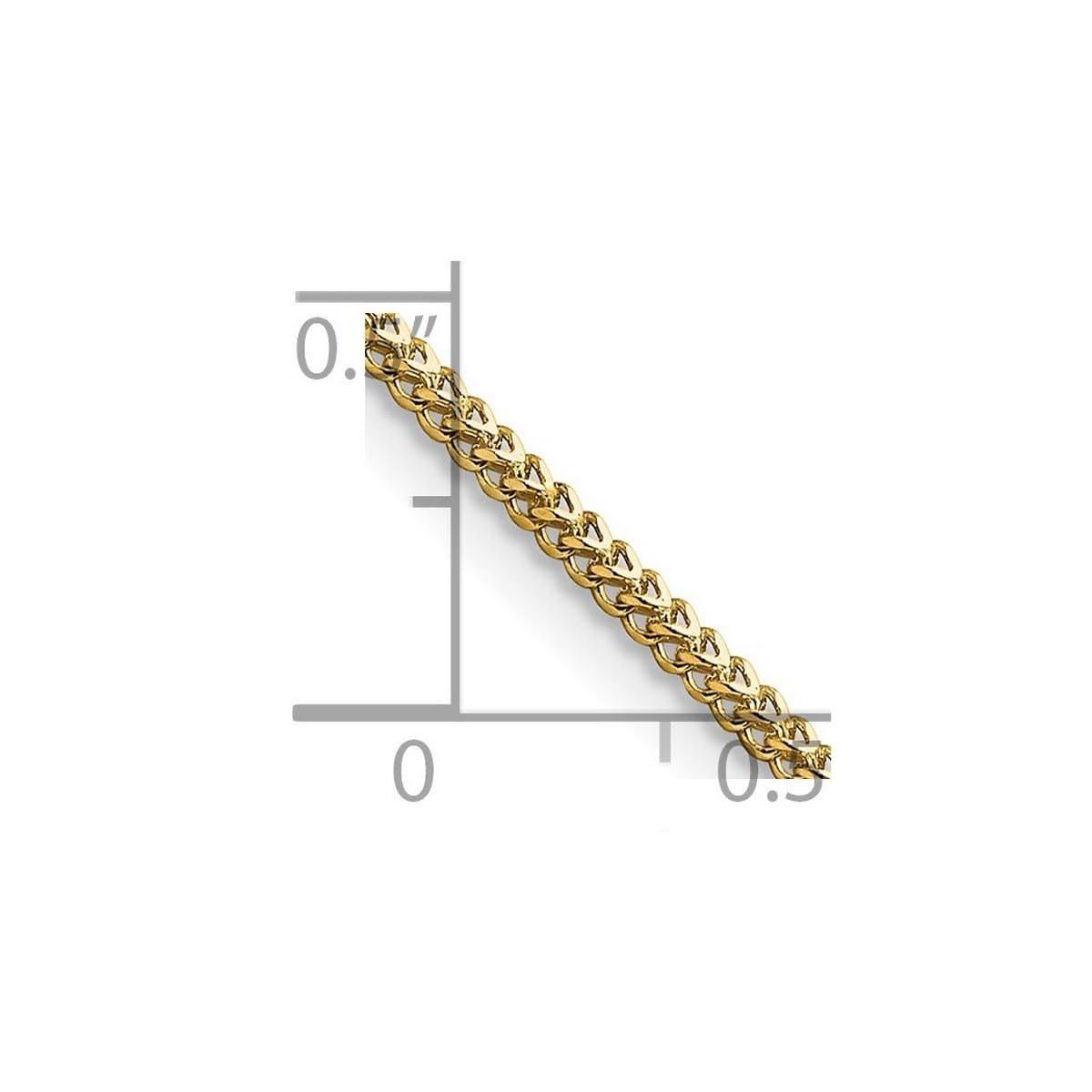 14K Gold Franco Chain Bracelet for Women & Men - Adjustable Lengths | Elegant Unisex Jewelry for Everyday Wear, Gifts & Special Occasions