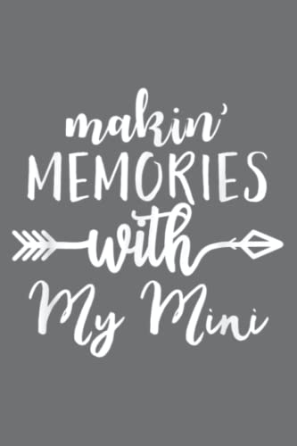 Making Memories with My Mini Show Love Mom Friends Life Gift - Special Designed Covers with Lines Inside, 116 White Papers | Perfect for Journaling, Scrapbooking & Thoughtful Gifts