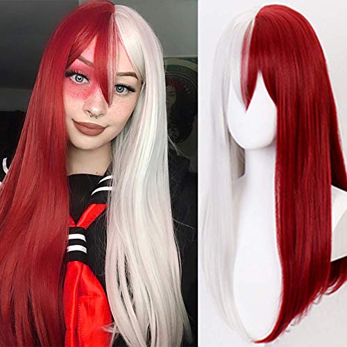 Half White Half Red