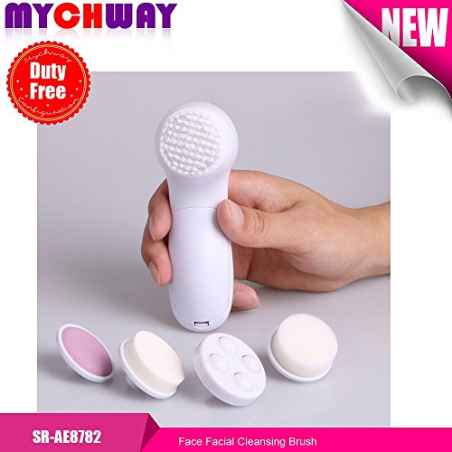 Electric Facial Cleansing Brush - Deep Pore Cleaner & Exfoliator for Dead Skin Removal - Rechargeable Waterproof Face Massager for Acne & Blackhead Care - Perfect for Daily Skincare & Spa Treatments