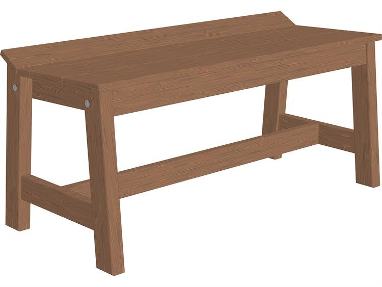 Eco-Friendly Recycled Plastic Cafe Dining Bench – Durable Outdoor & Indoor Seating for Restaurants, Patios, and Gardens