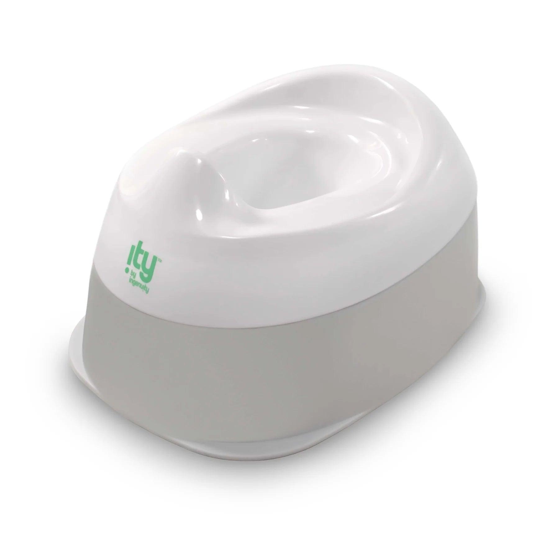Ingenuity Ready Set Go Potty Training Seat for Babies & Toddlers - Easy-to-Clean, Comfortable & Portable Potty Chair for Boys & Girls - Perfect for Home, Travel & Daycare Use