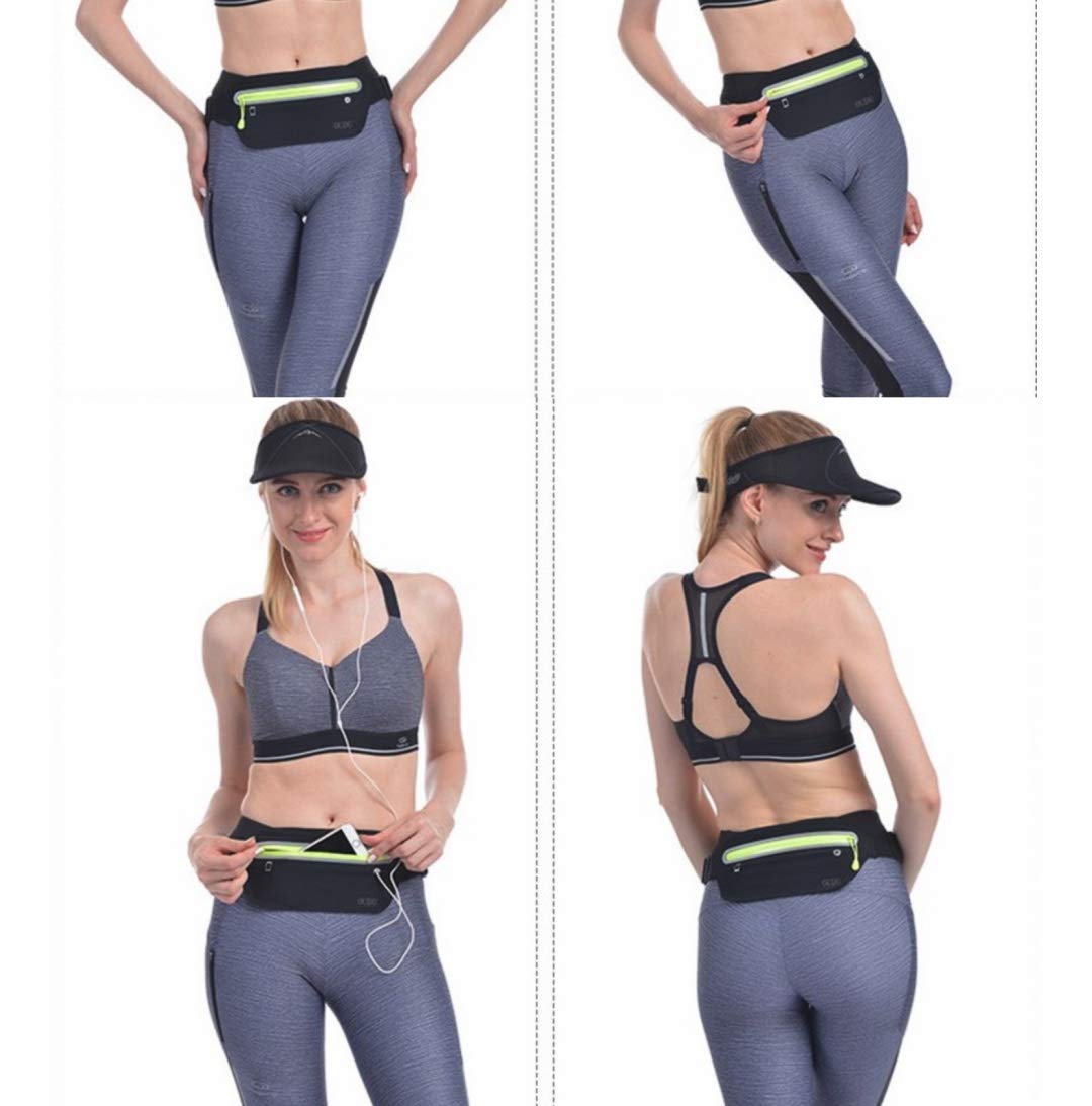 Style & Sassy Slim Waterproof Fanny Pack for Men & Women - Lightweight Anti-Theft Waist Bag for Sports, Travel, Biking, Beach, Running, Hiking & EDC | Perfect for Nurses, Festival Goers & Outdoor Enthusiasts | Tactical Belt Bag with Secure Storage