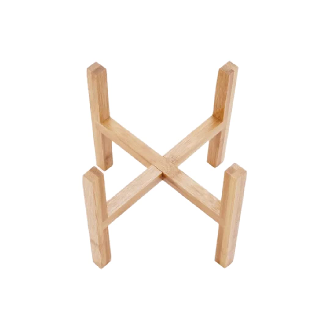 Stylish Wooden Plant Stand for Indoor & Outdoor Use - Perfect for Home Decor, Garden, Patio, and Balcony Plants
