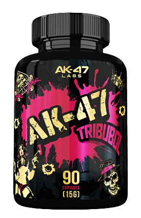 AK 47 Labs TribuBol 90 Caps - Natural Testosterone Booster for Men, Muscle Growth & Energy Supplement | Gym, Workout & Bodybuilding Performance Enhancer