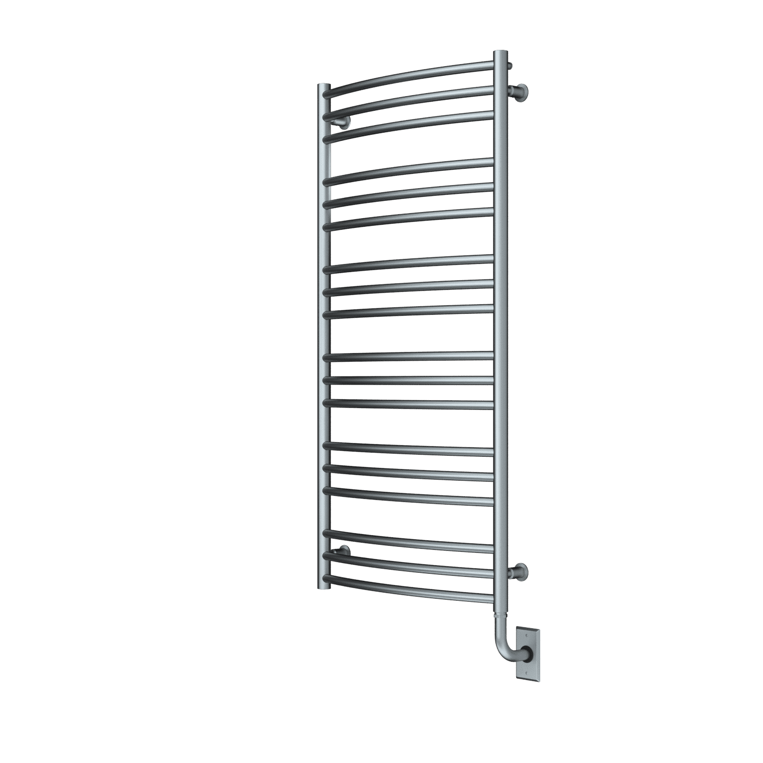 Tuzio Laveno Hardwired or Plug-in Bathroom Towel Warmer - 23.5