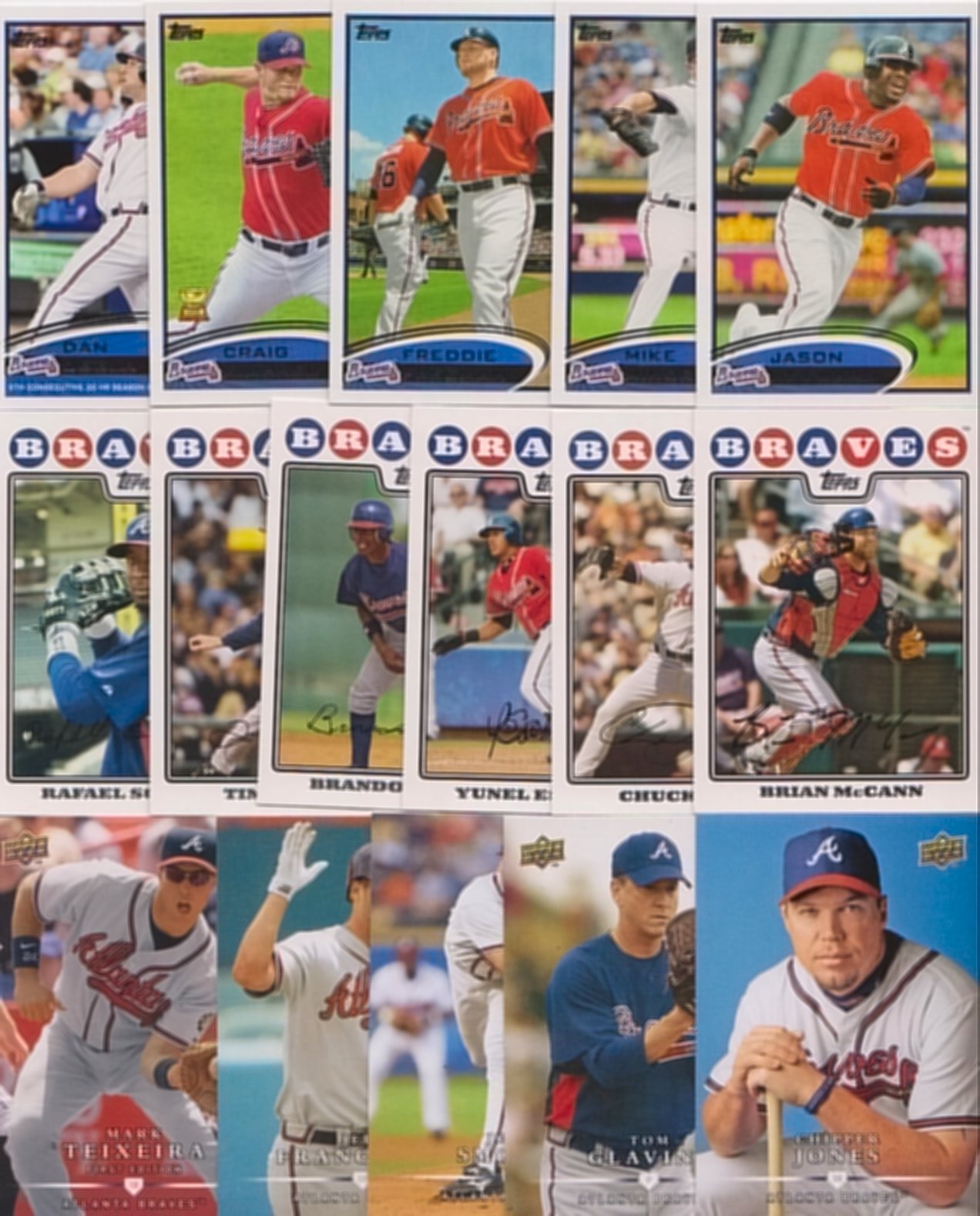 2000 Atlanta Braves Baseball Cards Collection - 2024 Topps Edition | MLB Memorabilia for Collectors & Fans | Perfect for Display, Trading, and Sports Memorabilia Enthusiasts