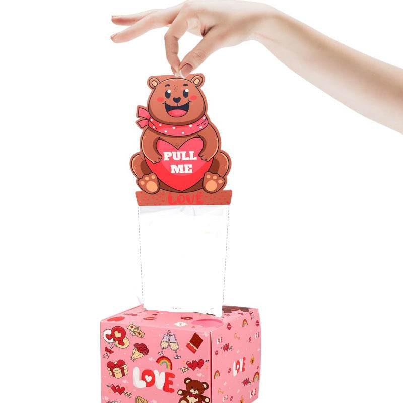 Valentine's Day Surprise Explosion Box - DIY 3D Pop-Up Gift Box for Couples, Anniversary & Romantic Occasions | Perfect for Love Letters, Photos & Keepsakes