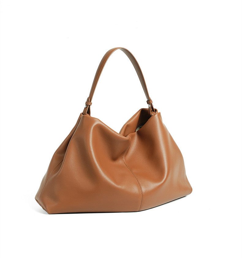 Premium Spacious Leather Shoulder Bag for Women - Stylish Crossbody Purse with Multiple Pockets - Perfect for Work, Travel & Everyday Use