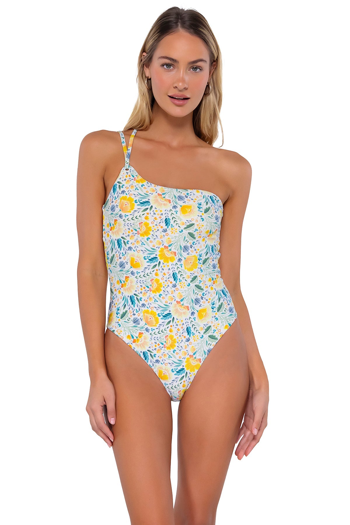 Swim Systems Golden Poppy Regatta One Piece Swimsuit - Women's Competition & Training Swimsuit for Pool, Beach & Water Sports
